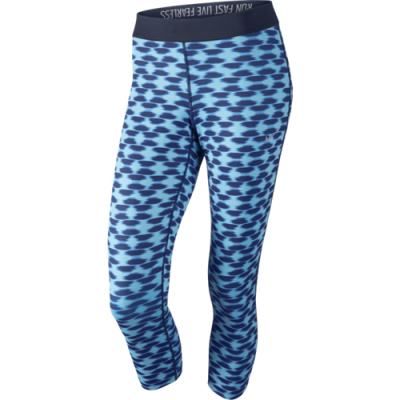 Брюки женские Nike 645610-455 Printed Relay Crops 